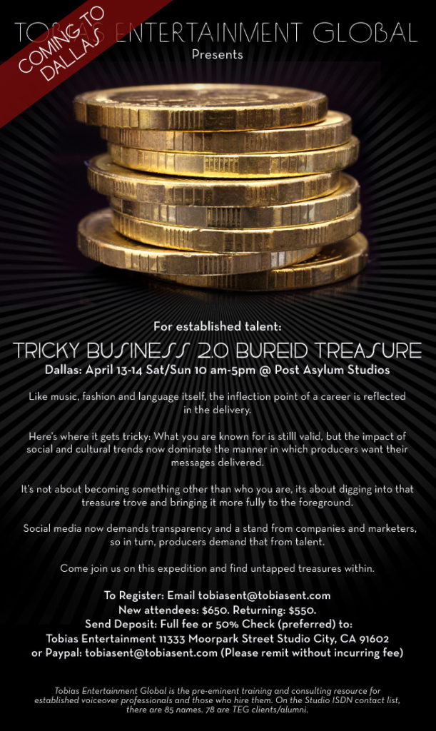 TEG Tricky Business 2 Buried Treasure LA April 2019